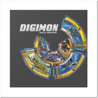 Digimon - Digital Monster Cards Posters and Art